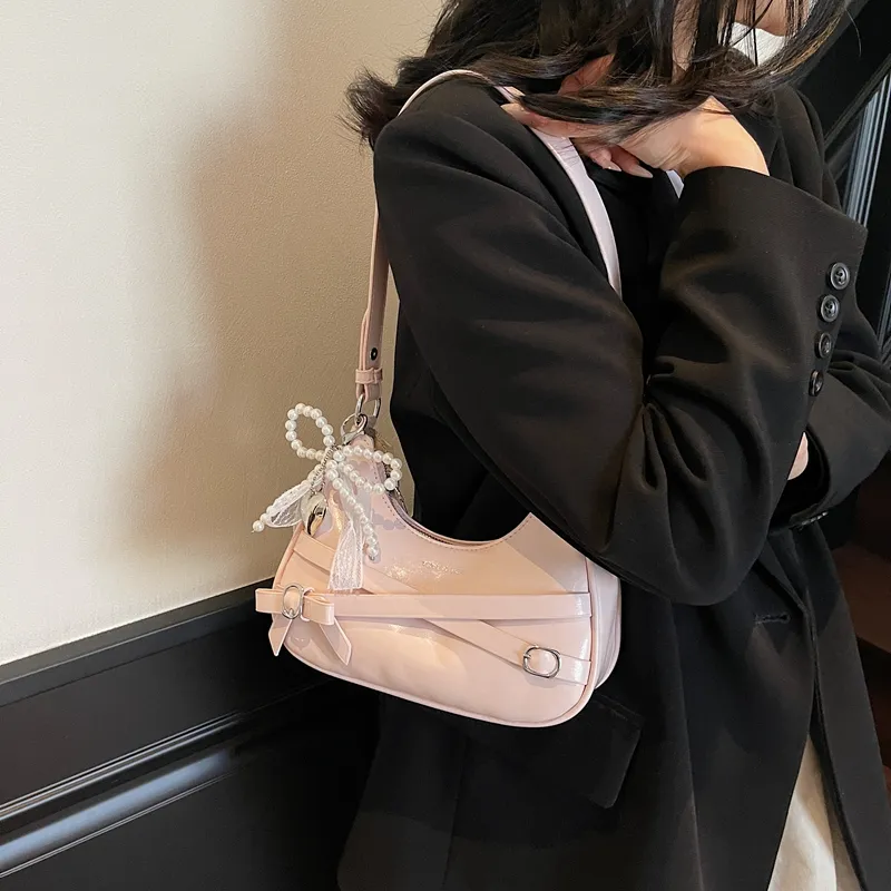 HACIN PU Shoulder Bag Women's Multicolor-13