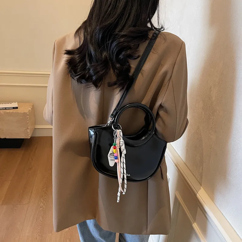 HACIN PU One Shoulder Handbag Regular Women's Multicolor-16