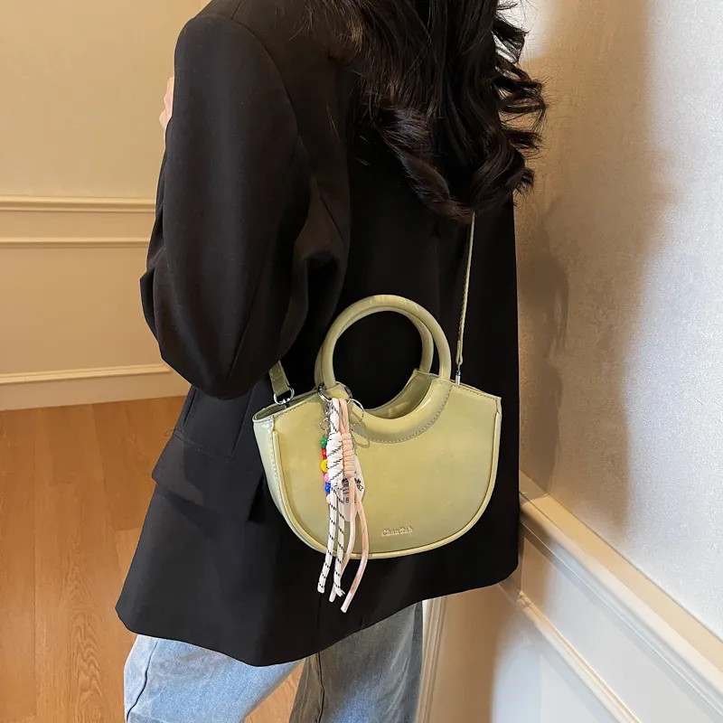 HACIN PU One Shoulder Handbag Regular Women's Multicolor-13