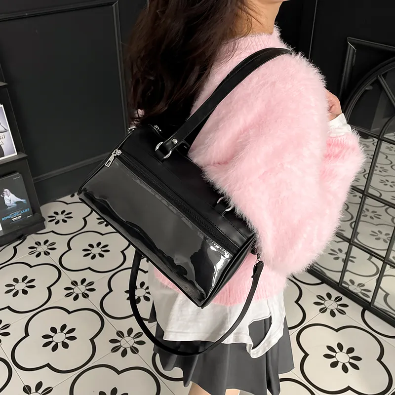 HACIN PU Ita Bag, Crossbody Bag, Shoulder Bag Women's Multicolor-15
