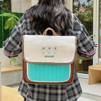 HACIN Nylon Backpack Women's Green