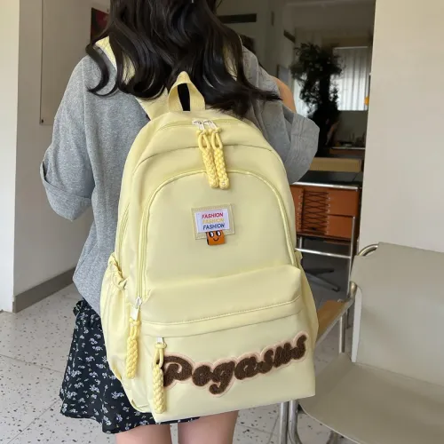 HACIN Composite Cloth Backpack Regular Unisex Multicolor