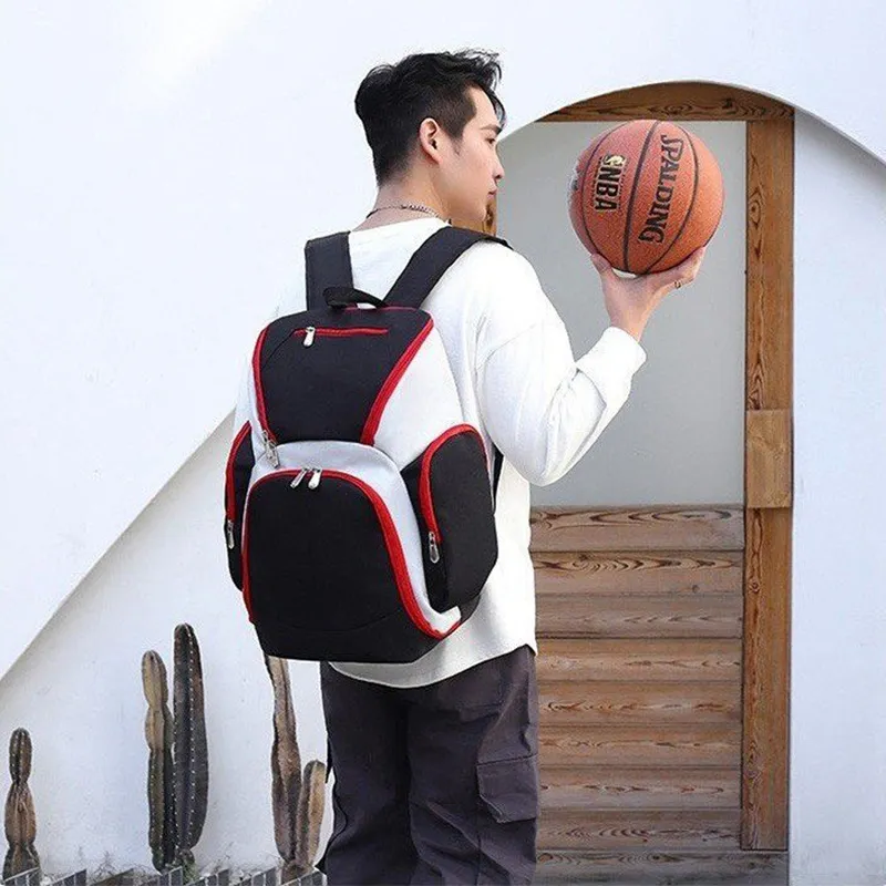 HACIN Oxford Backpack Regular Men's Light Gray/Black Gray/Black Yellow/Black/Blue/Dark Blue-2
