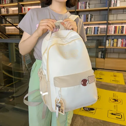 HACIN Nylon Backpack Women's Multicolor