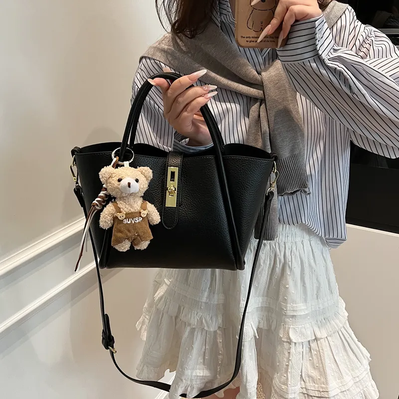 HACIN PU Crossbody One Shoulder Handbag Regular Women's Multicolor-18