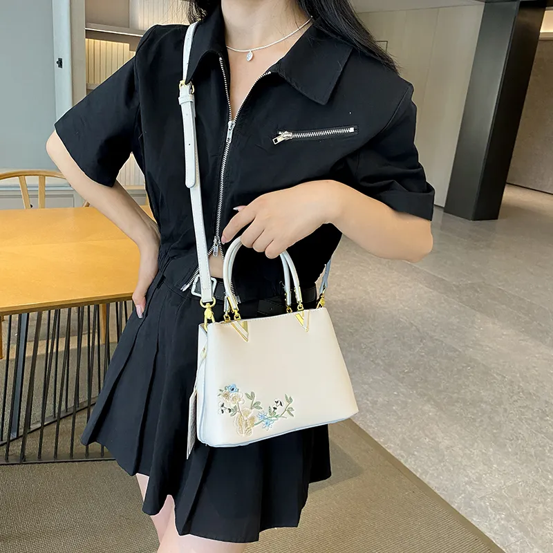 HACIN Pu Crossbody Bag, One Shoulder Handbag Women's Multicolor-13
