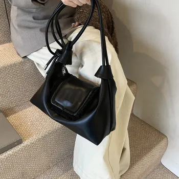 HACIN PU Crossbody Bag Regular Women's Black/Khaki/Coffee