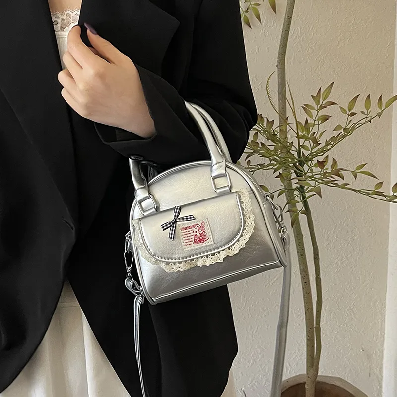 HACIN PU Handheld Shoulder Bag, Crossbody Bag, Handbag Regular Women's Multicolor-12