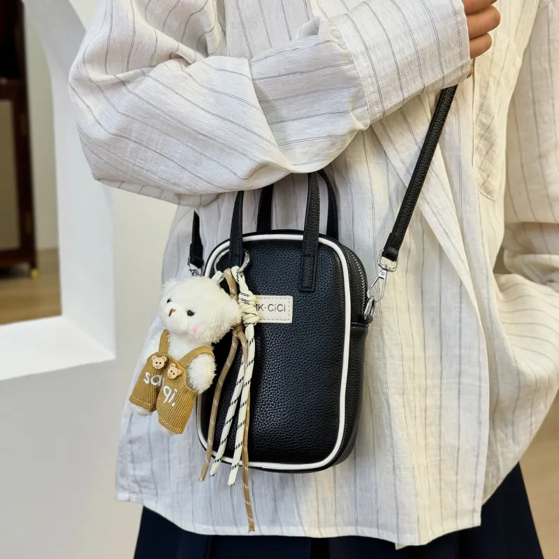 HACIN PU Shoulder Bag, Crossbody Bag, Handbag Regular Women's Multicolor-5