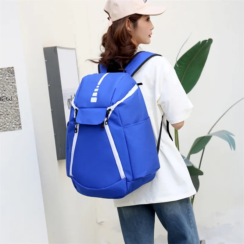 HACIN Oxford Backpack Regular Men's Gray/Black/Blue/Dark Blue-9