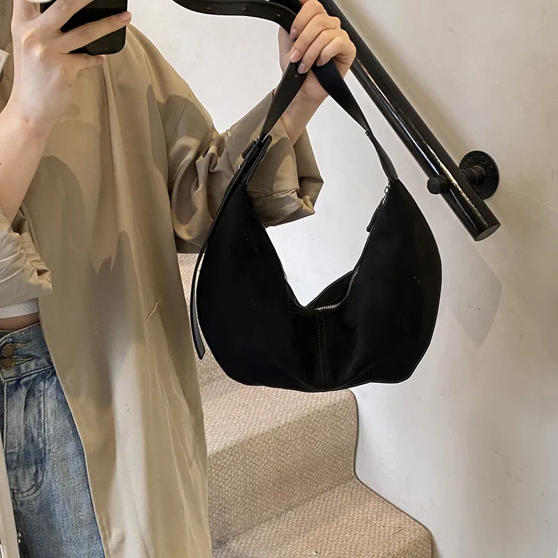 HACIN Pu Crossbody Bag Shoulder Bag Regular Women's Black/Coffee/Brown-0