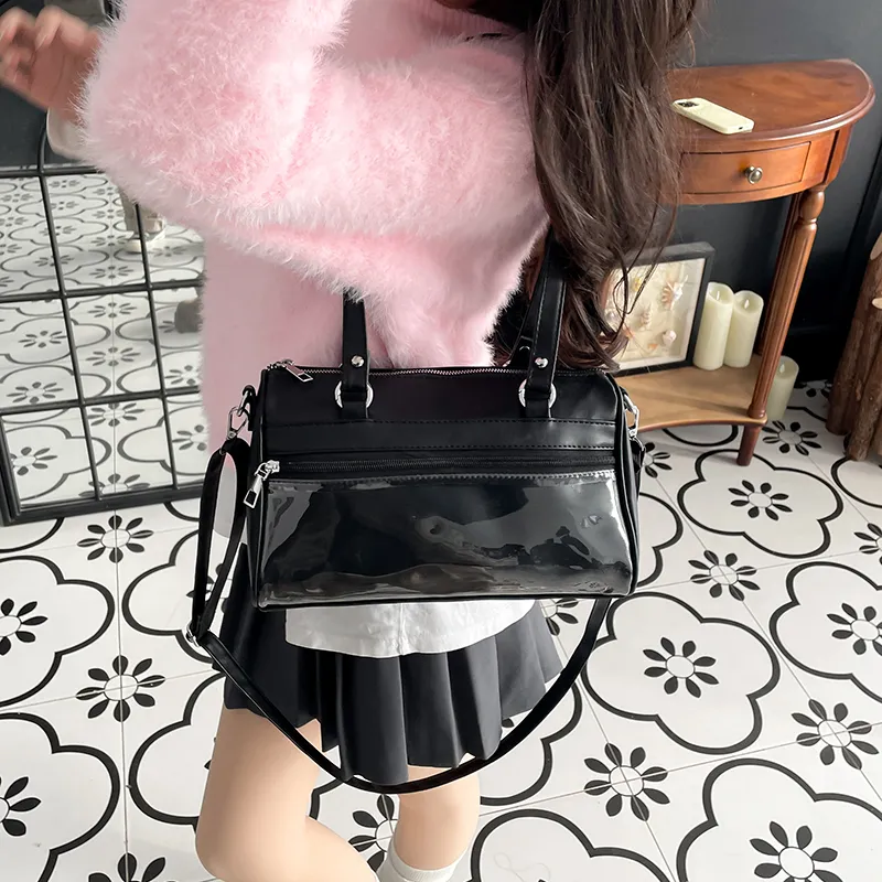 HACIN PU Ita Bag, Crossbody Bag, Shoulder Bag Women's Multicolor-12