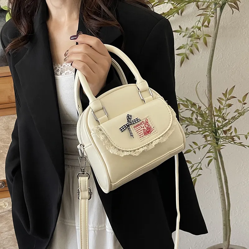 HACIN PU Handheld Shoulder Bag, Crossbody Bag, Handbag Regular Women's Multicolor-1