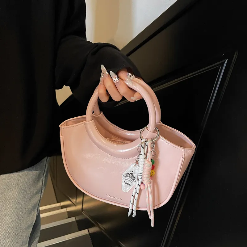 HACIN PU One Shoulder Handbag Regular Women's Multicolor-5