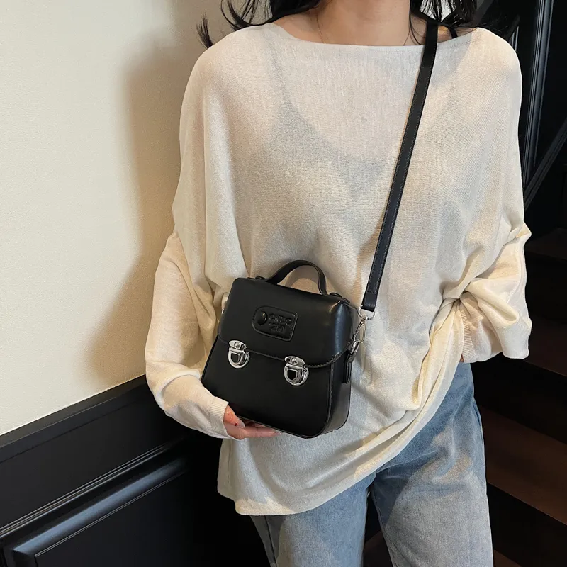 HACIN PU Crossbody Bag Handbag Shoulder Bag Regular Women's Ecru/Silver/Black/Yellow/Pink-13