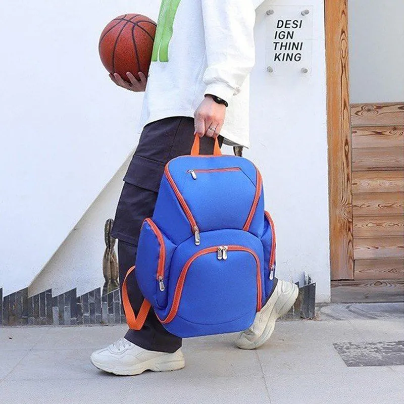 HACIN Oxford Backpack Regular Men's Light Gray/Black Gray/Black Yellow/Black/Blue/Dark Blue-6