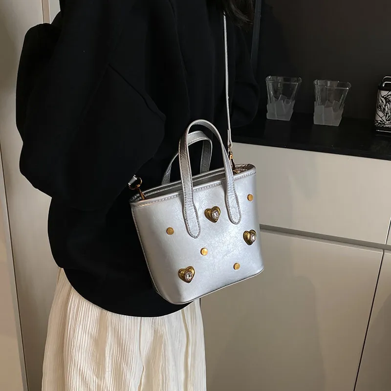 HACIN PU Handbag Regular Women's Multicolor-7