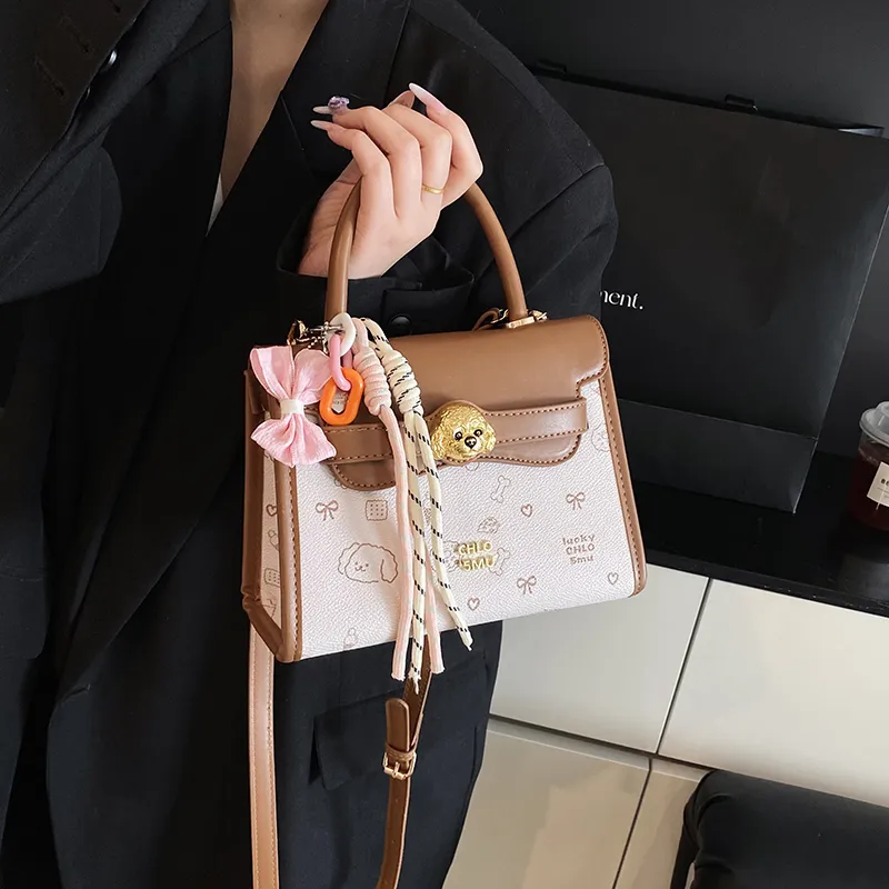 HACIN PU Shoulder Bag Crossbody Bag Handbag Women's Multicolor-1