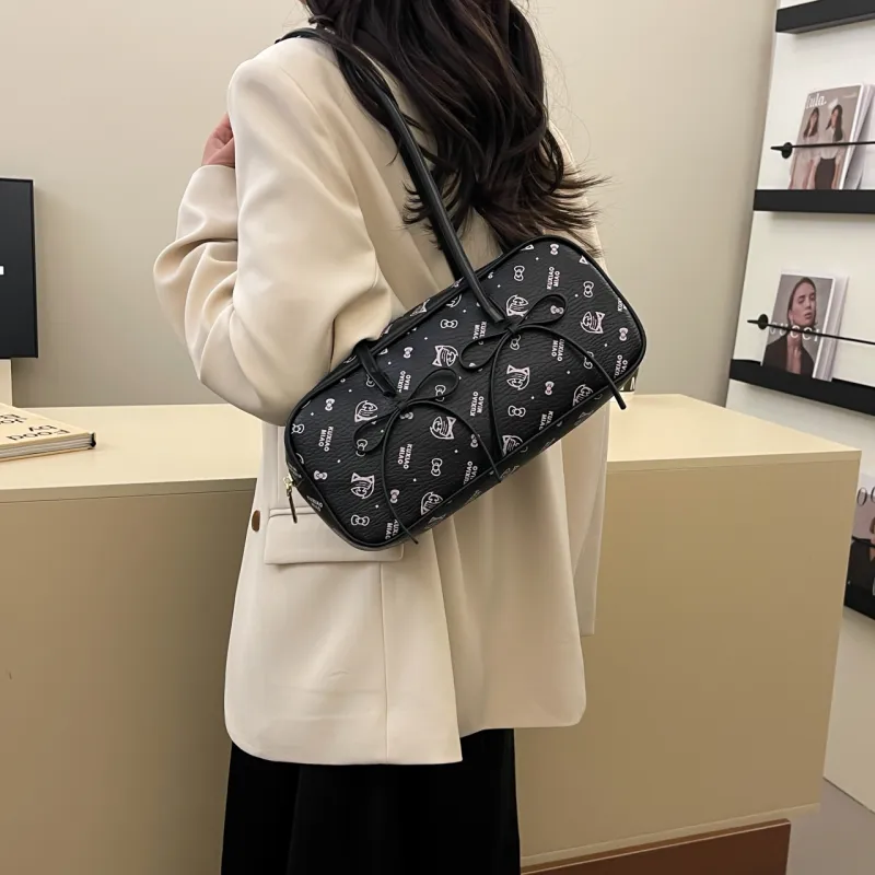 HACIN PU Shoulder Bag Women's Multicolor-7