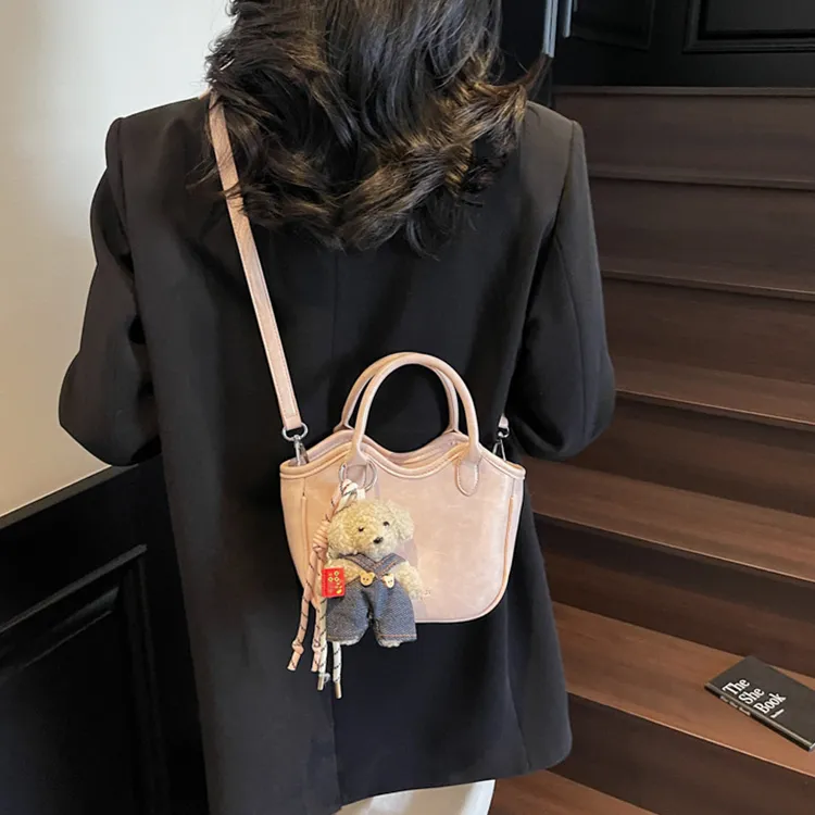 HACIN PU Shoulder Bag, Handbag Women's Multicolor-10