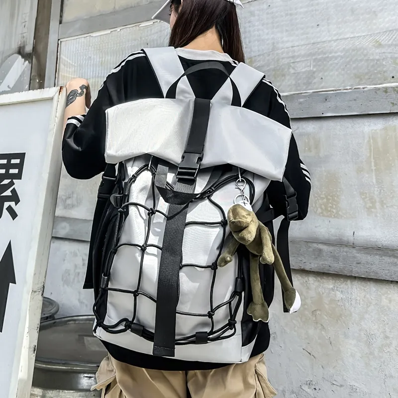 HACIN Oxford Backpack Unisex Multicolor-1