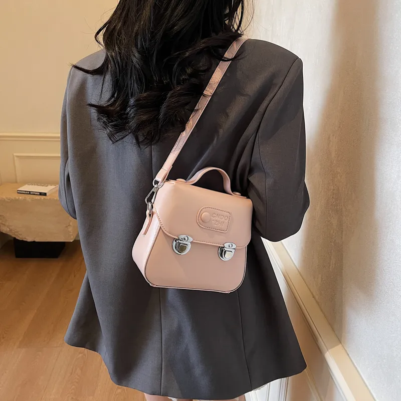 HACIN PU Crossbody Bag Handbag Shoulder Bag Regular Women's Ecru/Silver/Black/Yellow/Pink-25