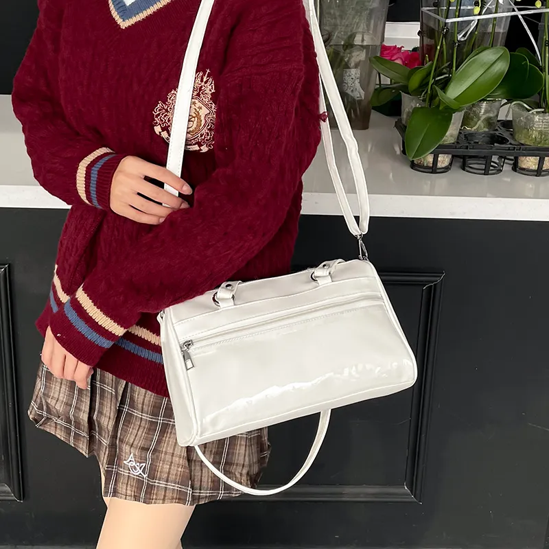 HACIN PU Ita Bag, Crossbody Bag, Shoulder Bag Women's Multicolor-4
