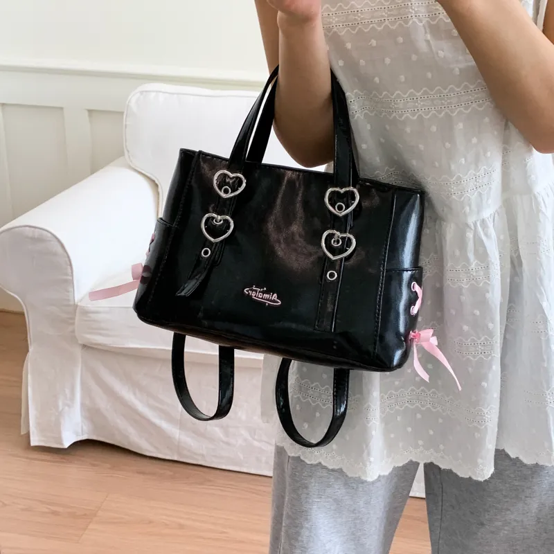 HACIN PU Shoulder Bag Women's Multicolor-20