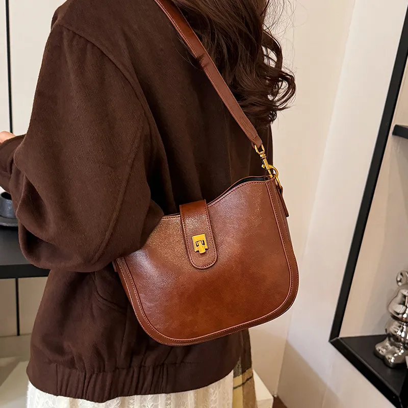 HACIN Suede Crossbody Bag Women's Ebony/Charcoal Black Burgundy/Coffee/Brown-11