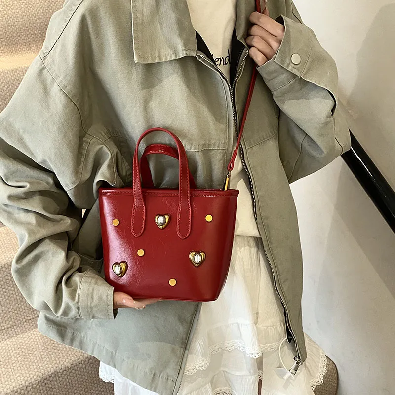 HACIN PU Handbag Regular Women's Multicolor-18