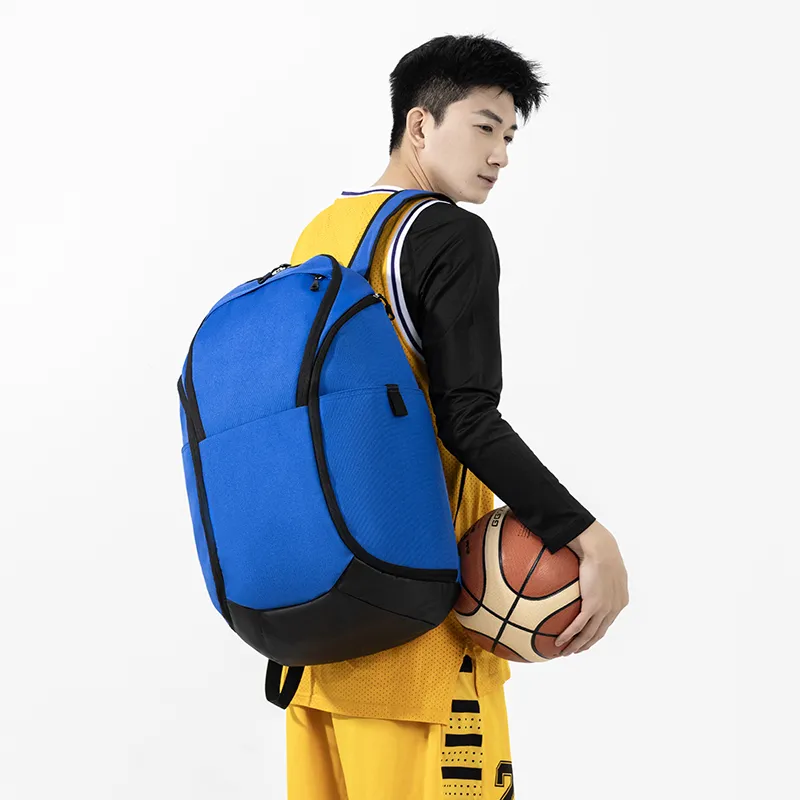 HACIN Oxford Backpack Regular Men's Black Gray/Black & Royal Blue/Black & Orange/White/Light Gray/Red-5