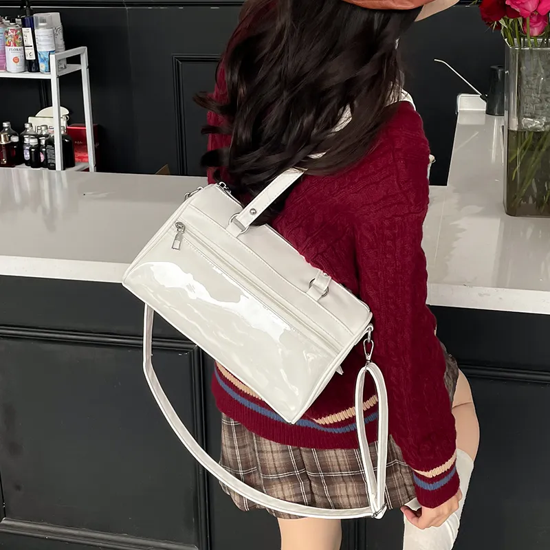 HACIN PU Ita Bag, Crossbody Bag, Shoulder Bag Women's Multicolor-3