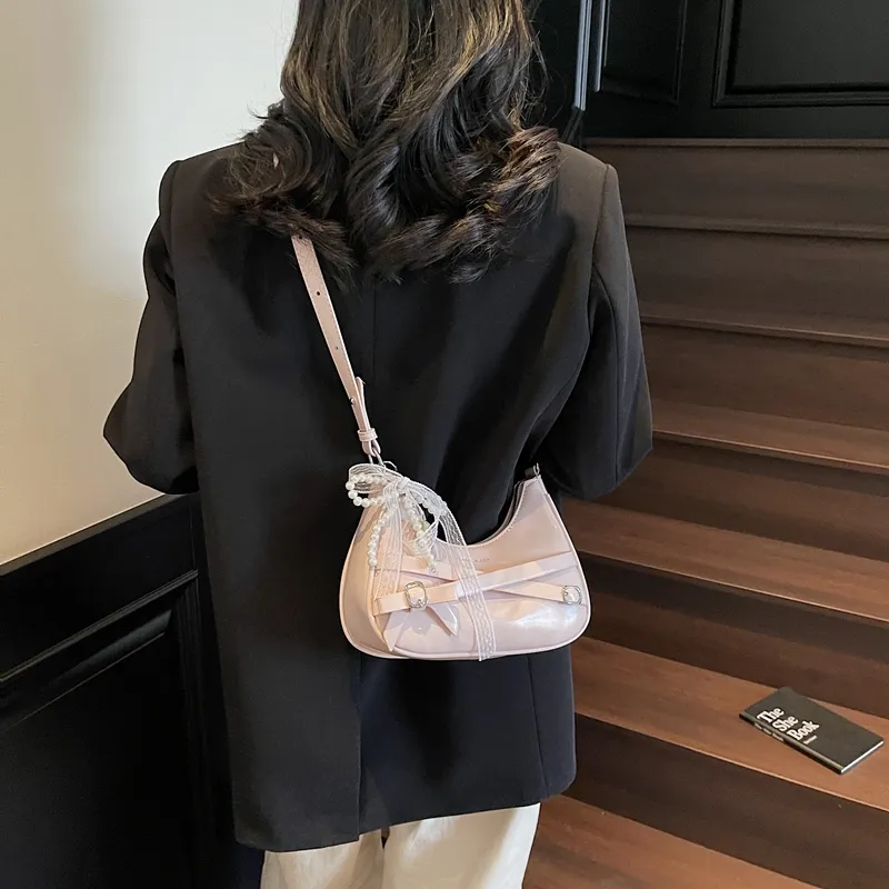 HACIN PU Shoulder Bag Women's Multicolor-9