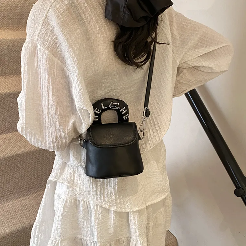 HACIN PU Handbag Women's White/Silver/Black/Pink/Blue-18