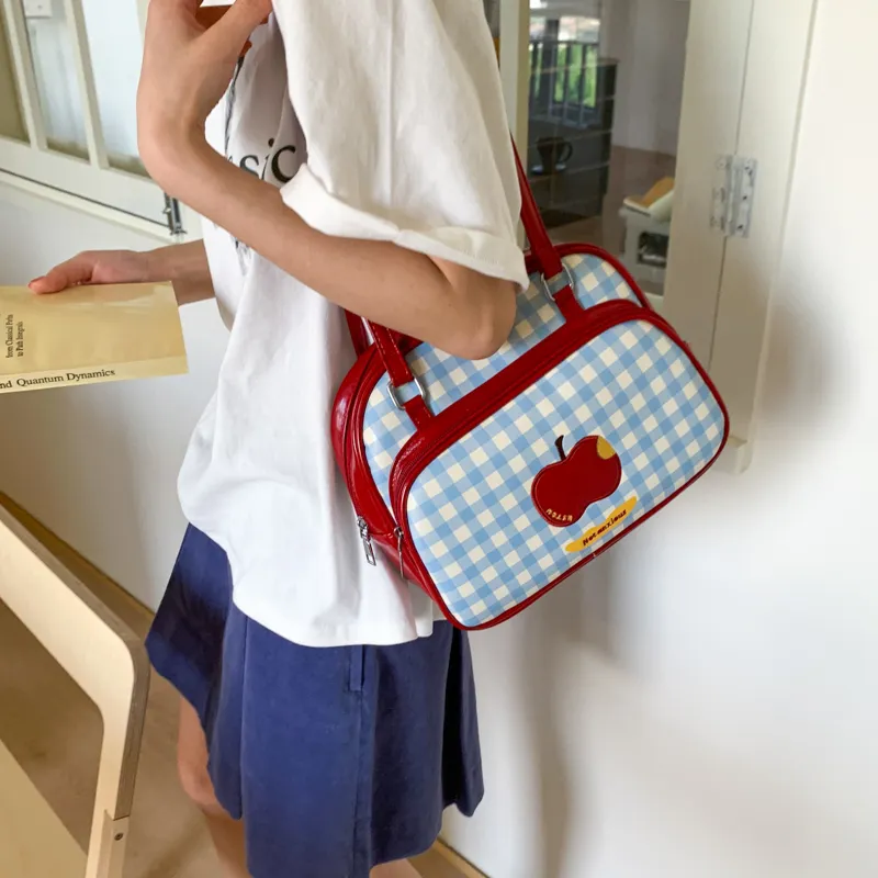 HACIN PU Leather Backpack Regular Women's Multicolor-10