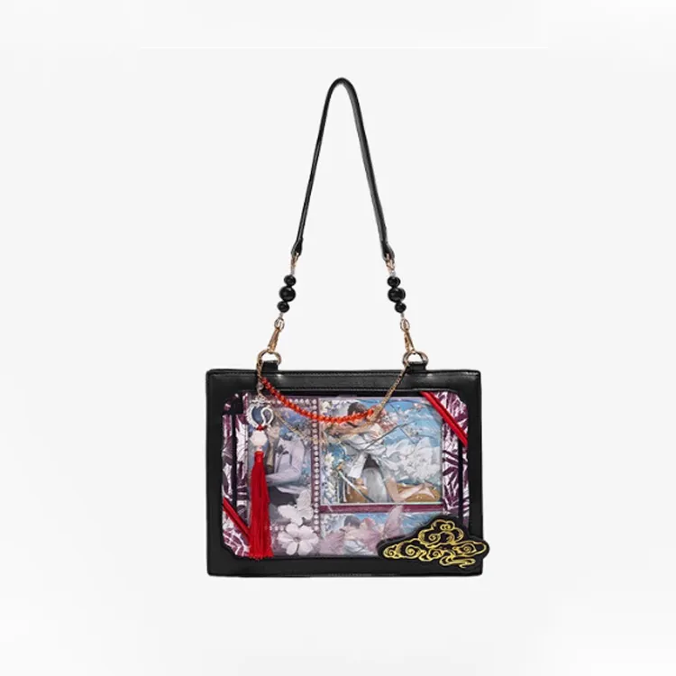 HACIN PU Shoulder Bag Women's Multicolor-3