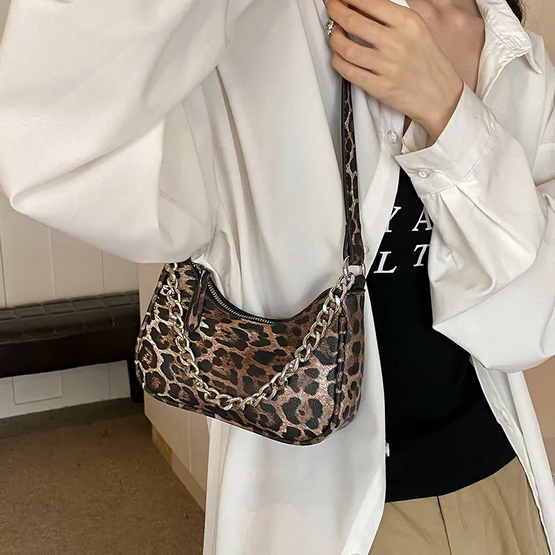 HACIN PU Shoulder Bag Women's Brown/Black/Coffee-5