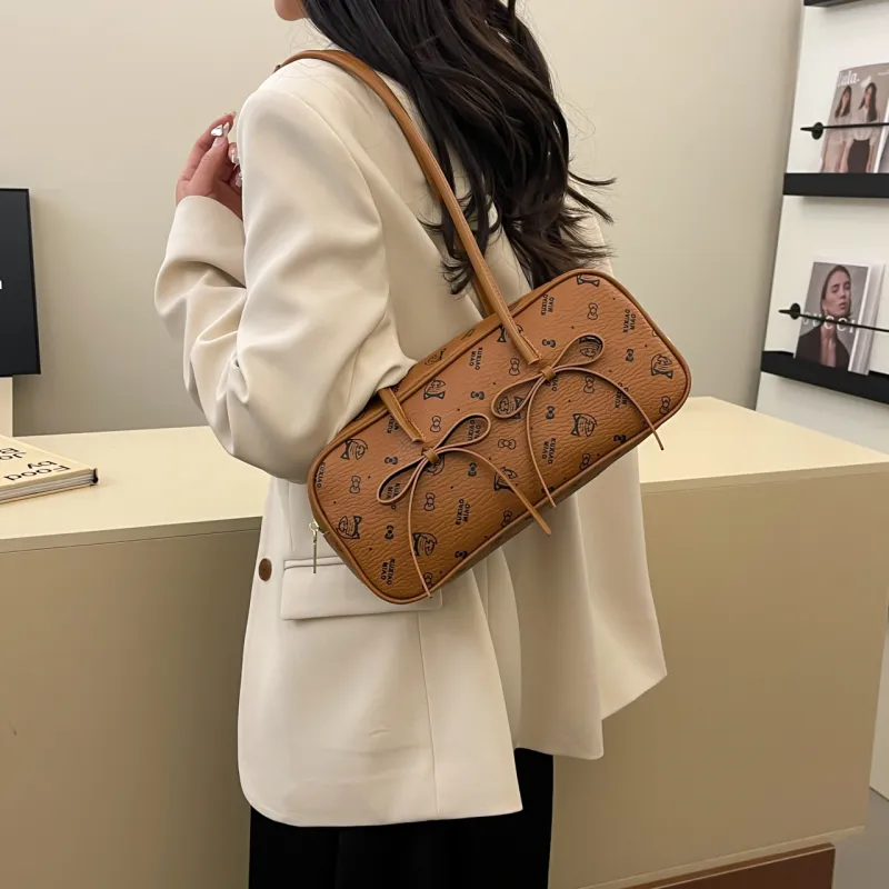 HACIN PU Shoulder Bag Women's Multicolor-13