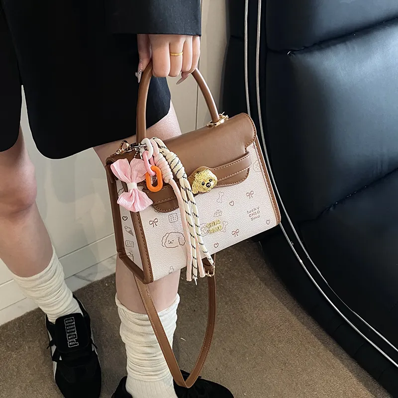 HACIN PU Shoulder Bag Crossbody Bag Handbag Women's Multicolor-2