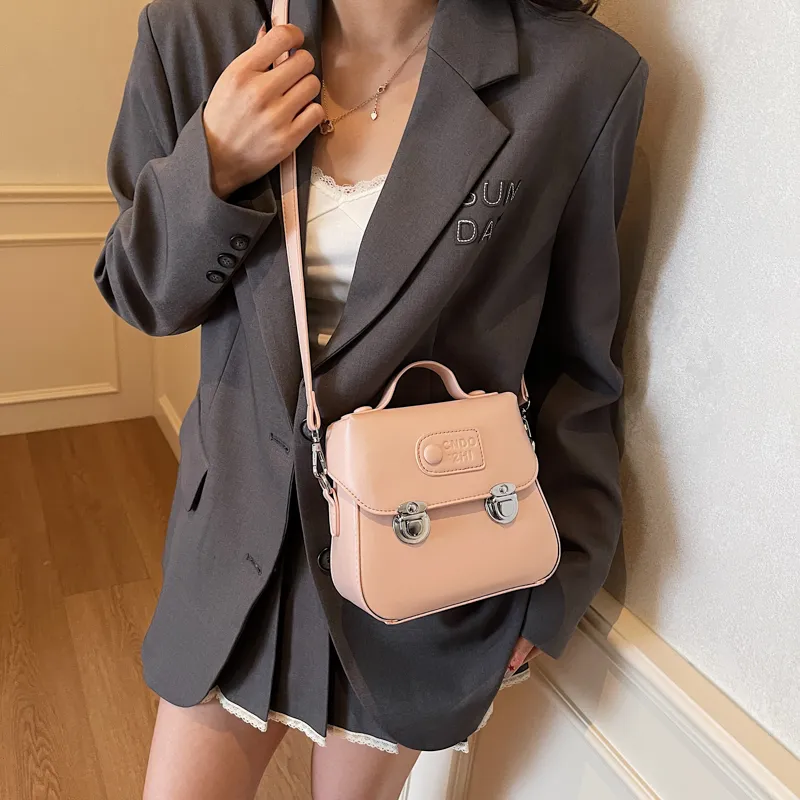 HACIN PU Crossbody Bag Handbag Shoulder Bag Regular Women's Ecru/Silver/Black/Yellow/Pink-30