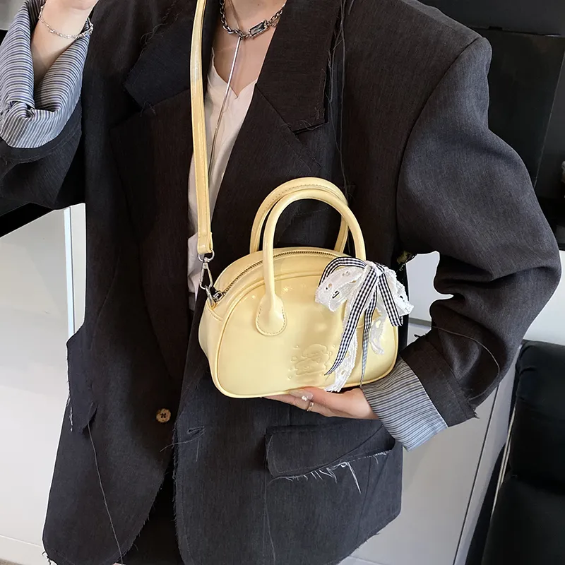 HACIN PU One Shoulder Handbag Women's Multicolor-10