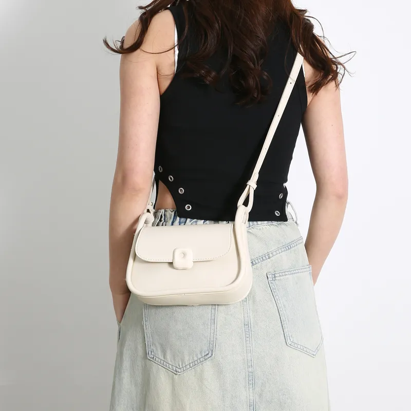 HACIN PU Crossbody Bag, Shoulder Bag Women's Beige & Coffee/Ecru/Black/Khaki-5