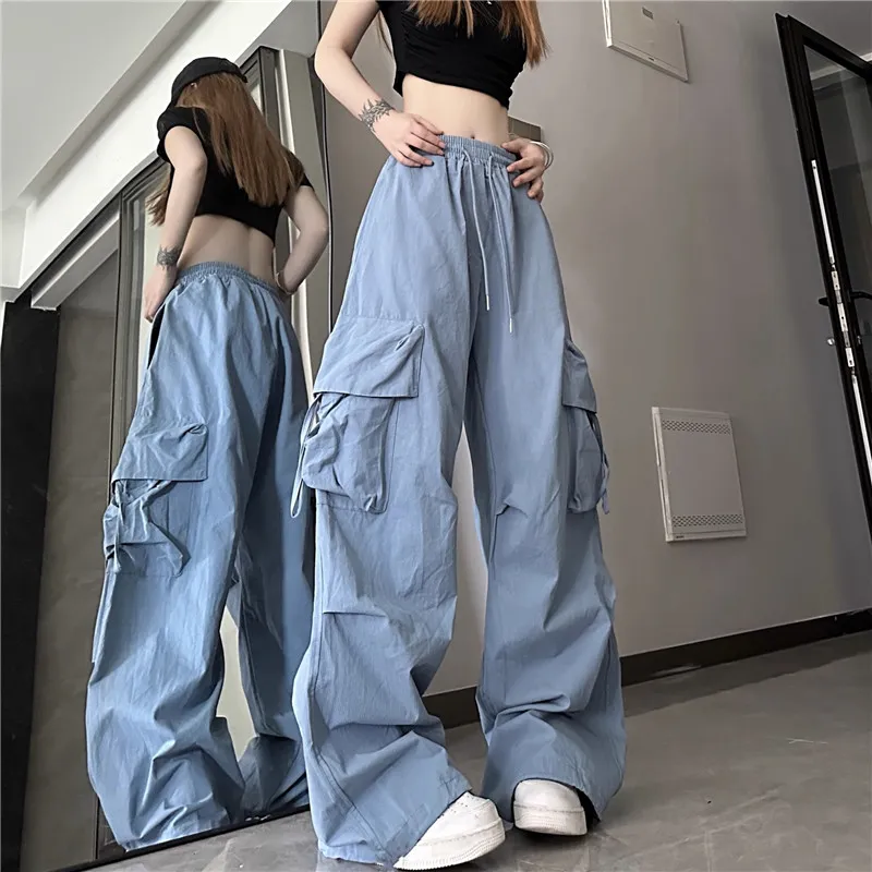 Mu Qingqing American Vintage Cargo Pants Women's-13