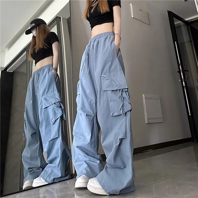 Mu Qingqing American Vintage Cargo Pants Women's-15