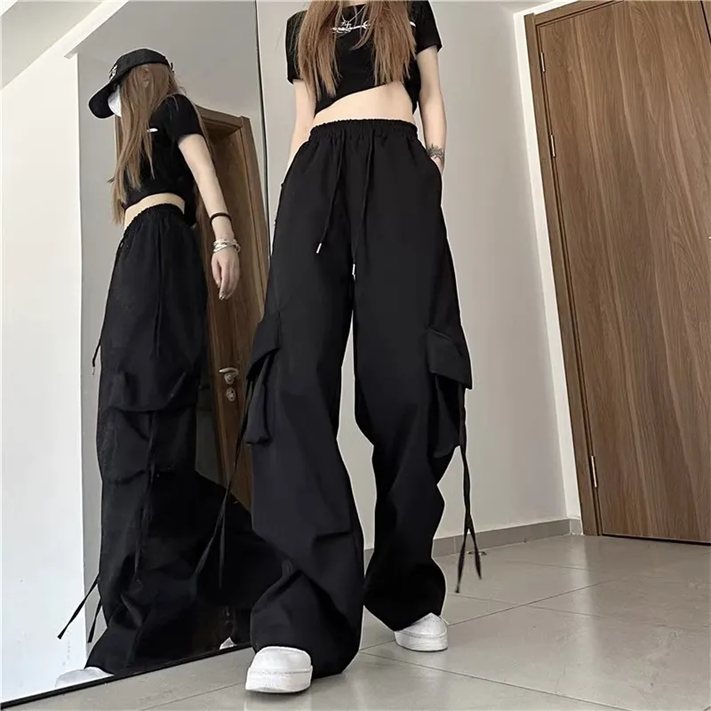 Mu Qingqing American Vintage Cargo Pants Women's-4