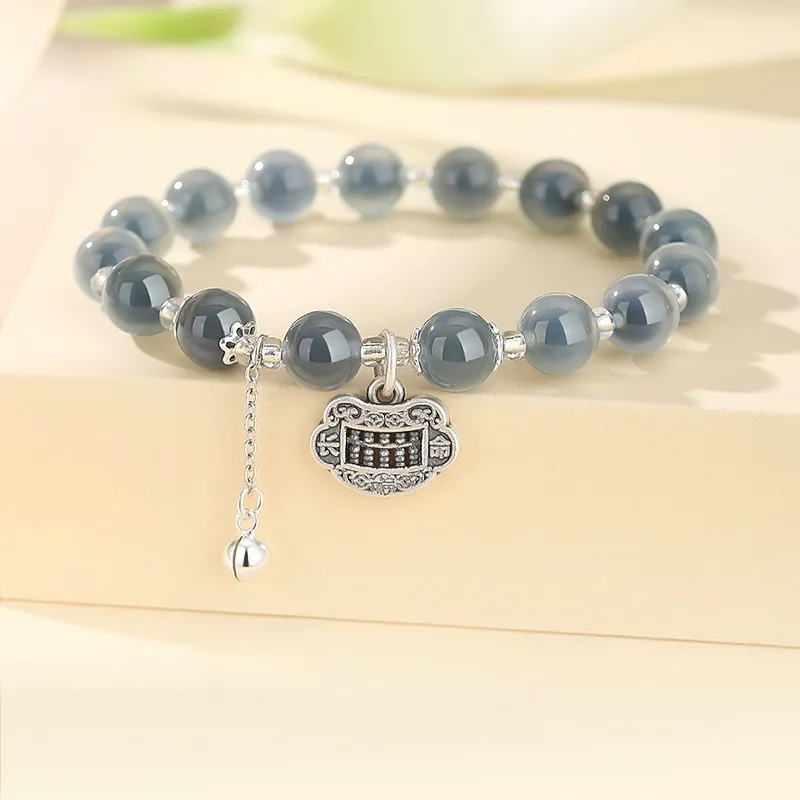 Double Happiness Gift Agate Bracelets Unisex-1