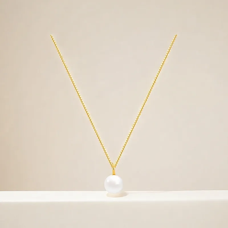 Double Happiness Gift Freshwater Pearl Necklaces Women's-2