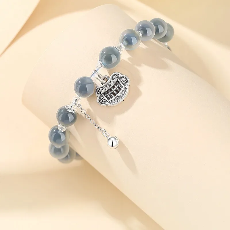 Double Happiness Gift Agate Bracelets Unisex-2