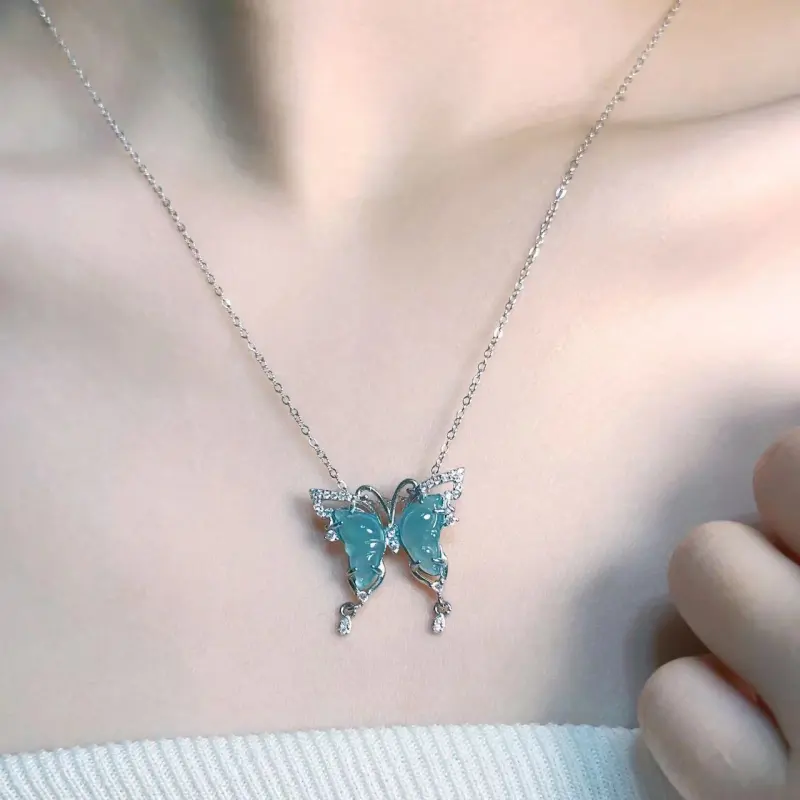 Double Happiness Gift Bean Type Necklaces Women's-2