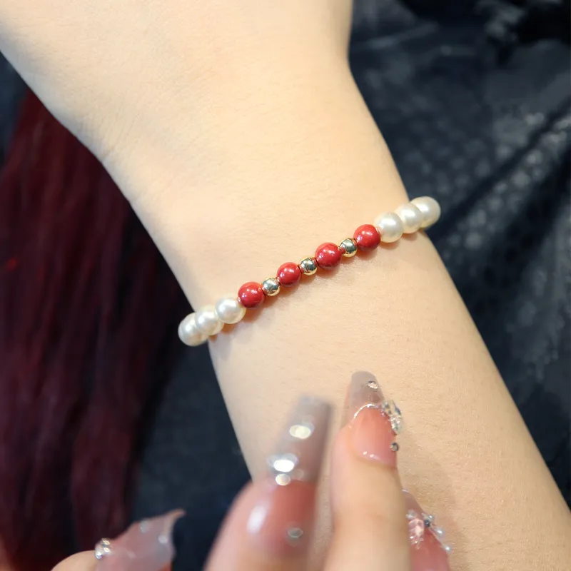 SIMPLE JOYS Cinnabar Bracelets Women's-1